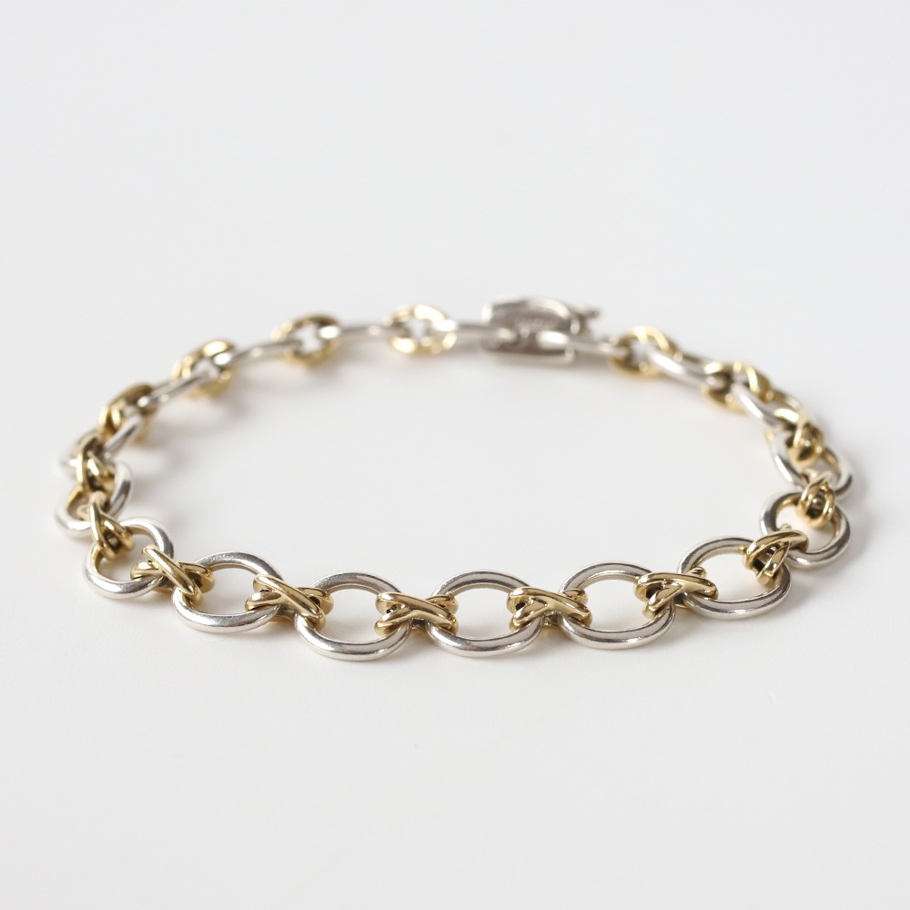 【VINATGE】TIFFANY&Co. Paloma Picasso Cross Link Bracelet