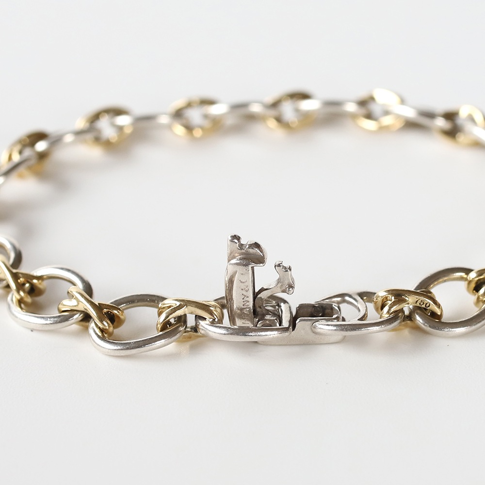 【VINATGE】TIFFANY&Co. Paloma Picasso Cross Link Bracelet