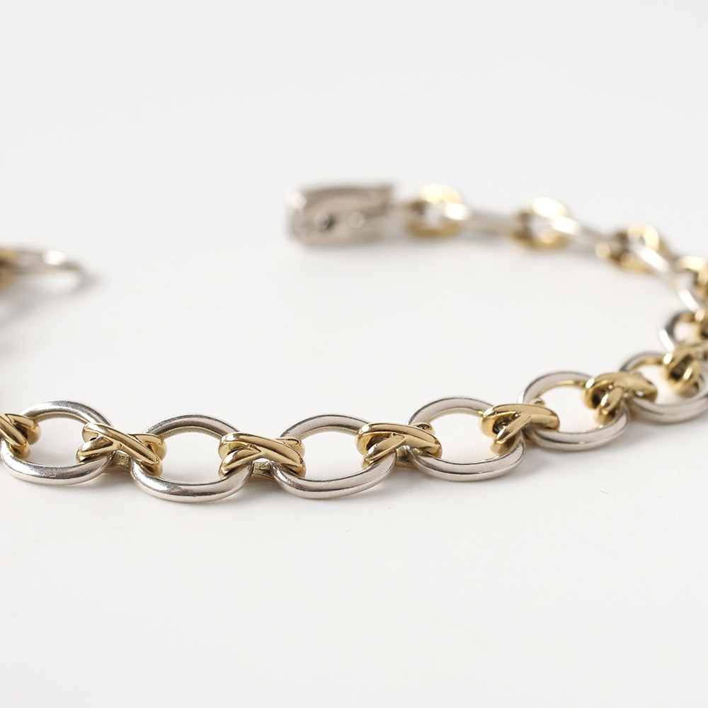 【VINATGE】TIFFANY&Co. Paloma Picasso Cross Link Bracelet