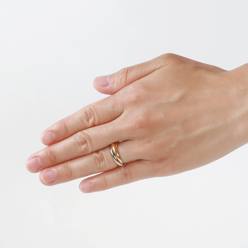 【VINTAGE】Cartier Trinity Ring