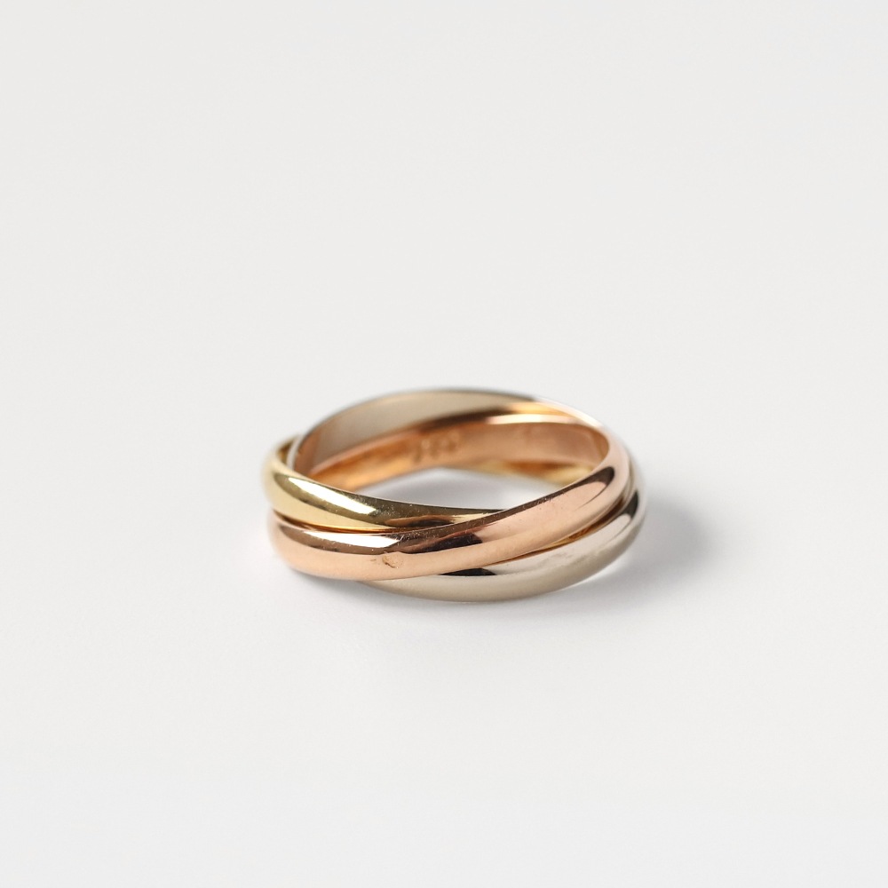 【VINTAGE】Cartier Trinity Ring