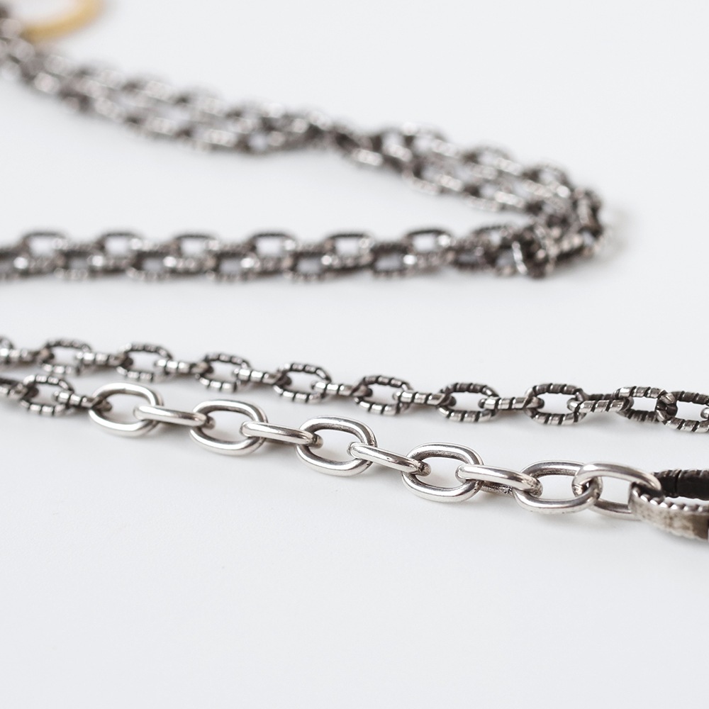 【OLD】GUCCI Ouroboros Necklace K18YG/925