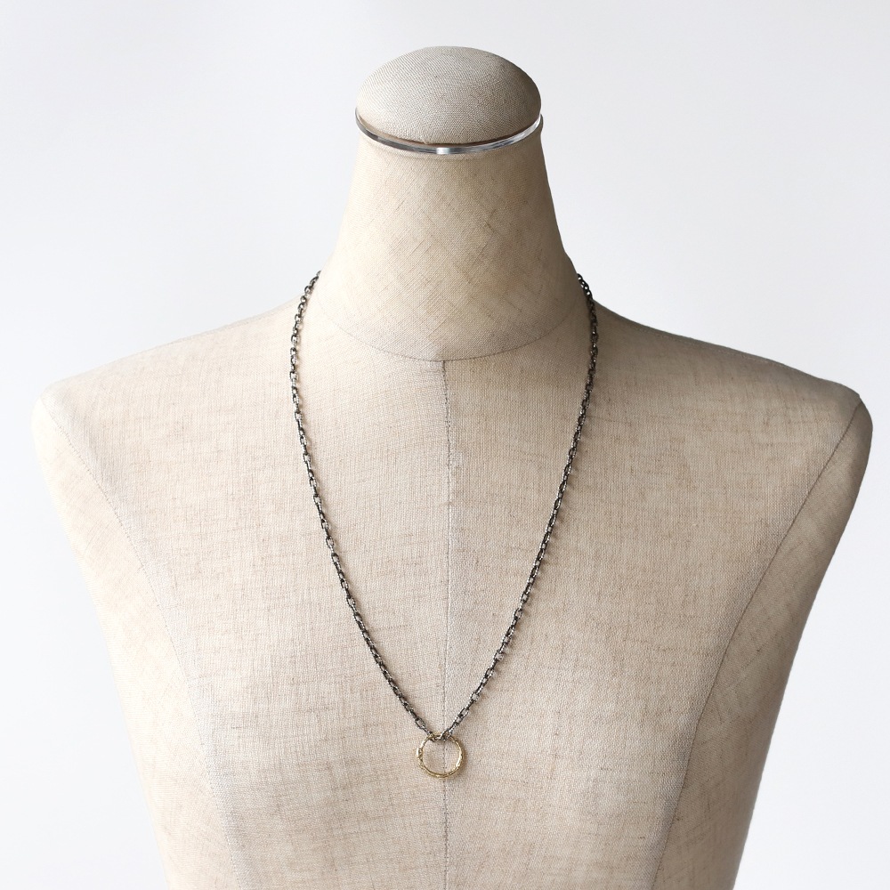 【OLD】GUCCI Ouroboros Necklace K18YG/925