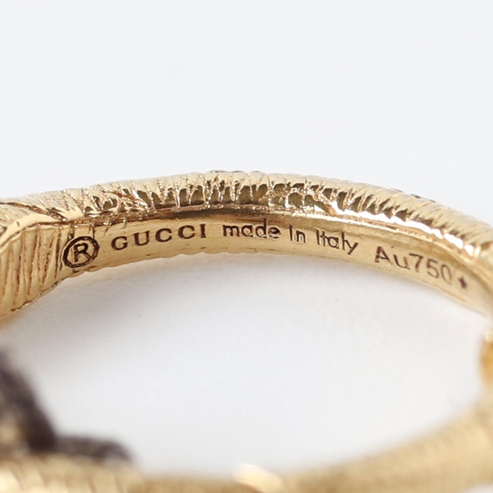 【OLD】GUCCI Ouroboros Necklace K18YG/925