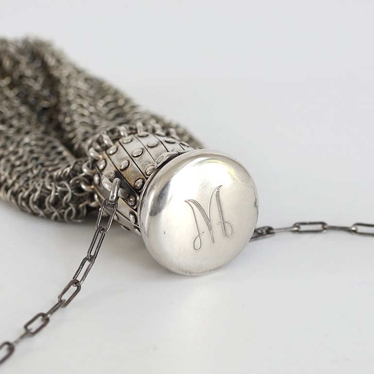 【1930s】French Silver Coin Purse