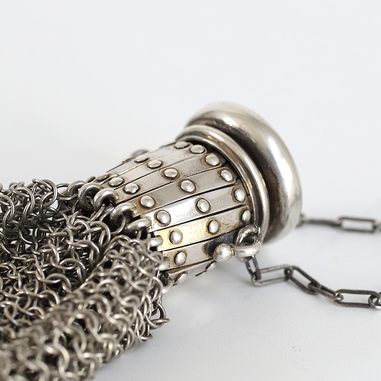 【1930s】French Silver Coin Purse