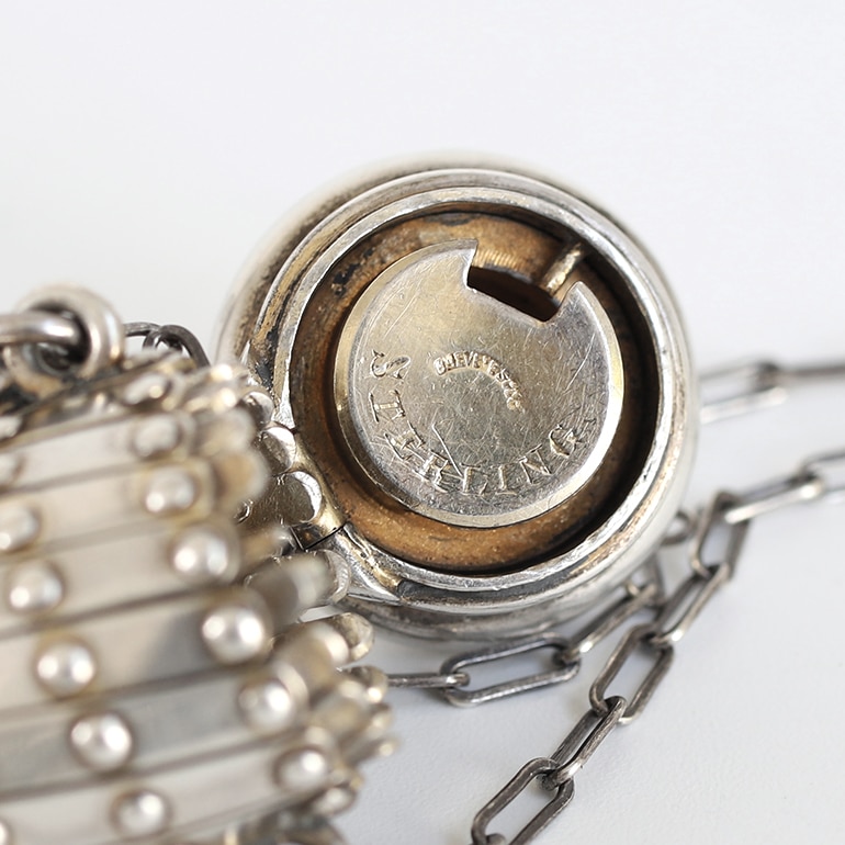 【1930s】French Silver Coin Purse