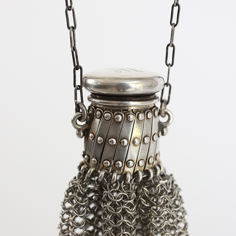 【1930s】French Silver Coin Purse
