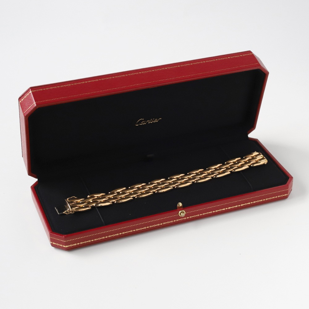 【1990s】Cartier Gentiane Bracelet 18k YG