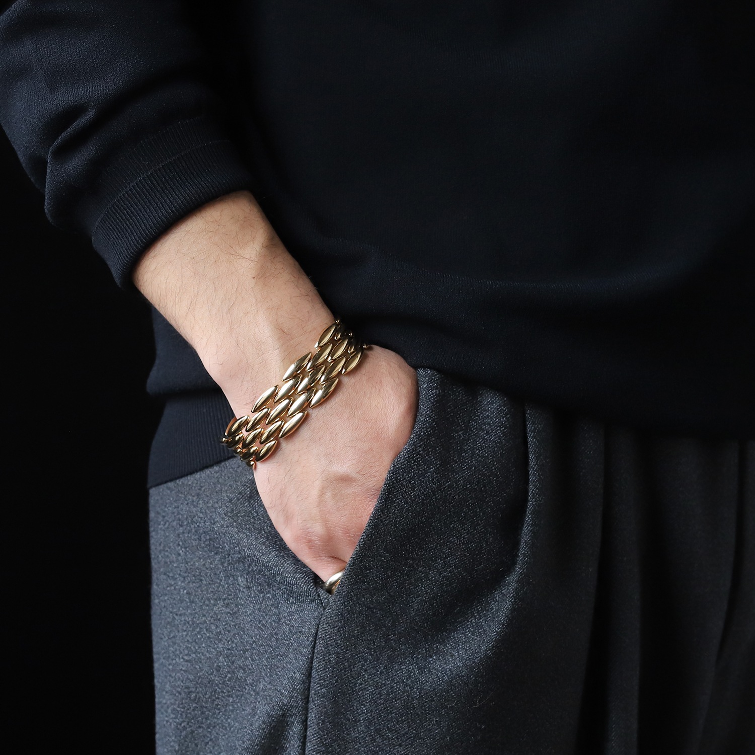 【1990s】Cartier Gentiane Bracelet 18k YG