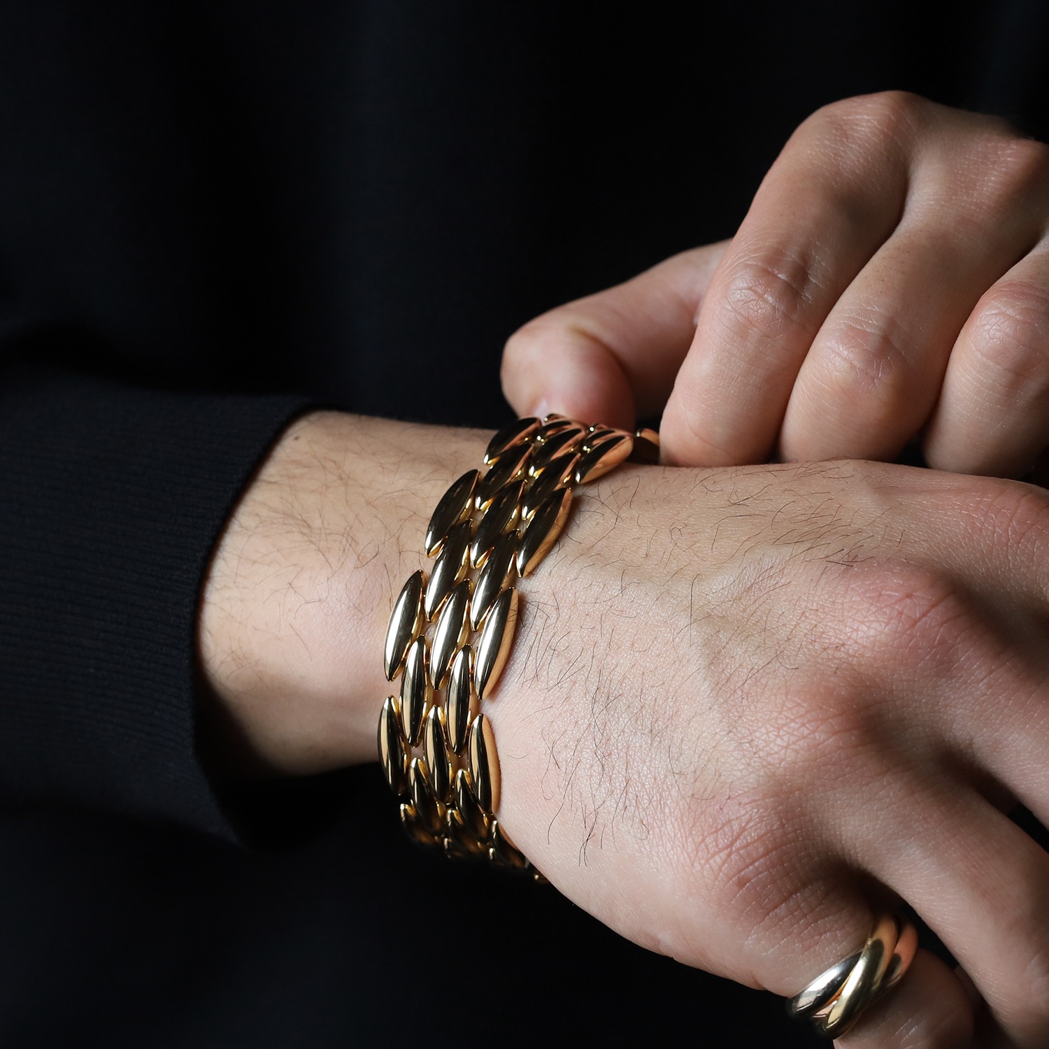 【1990s】Cartier Gentiane Bracelet 18k YG