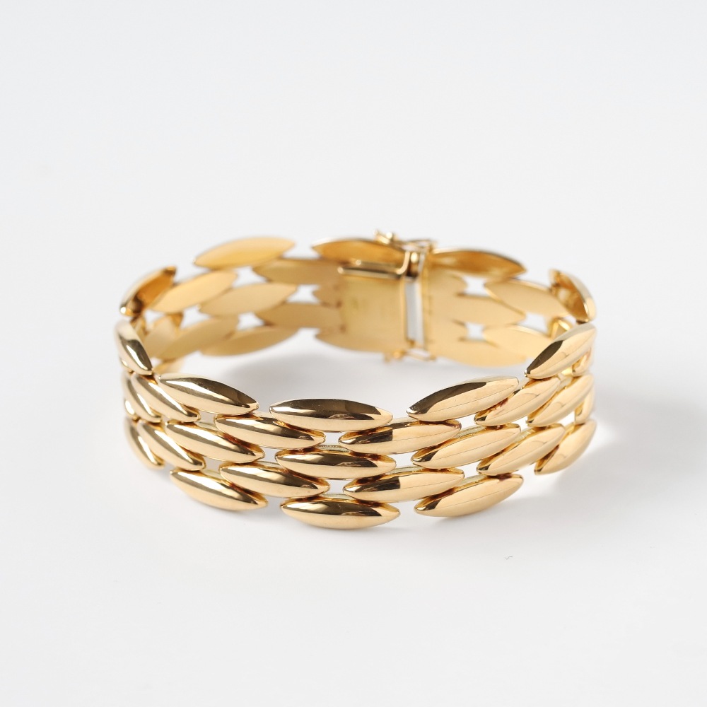 【1990s】Cartier Gentiane Bracelet 18k YG