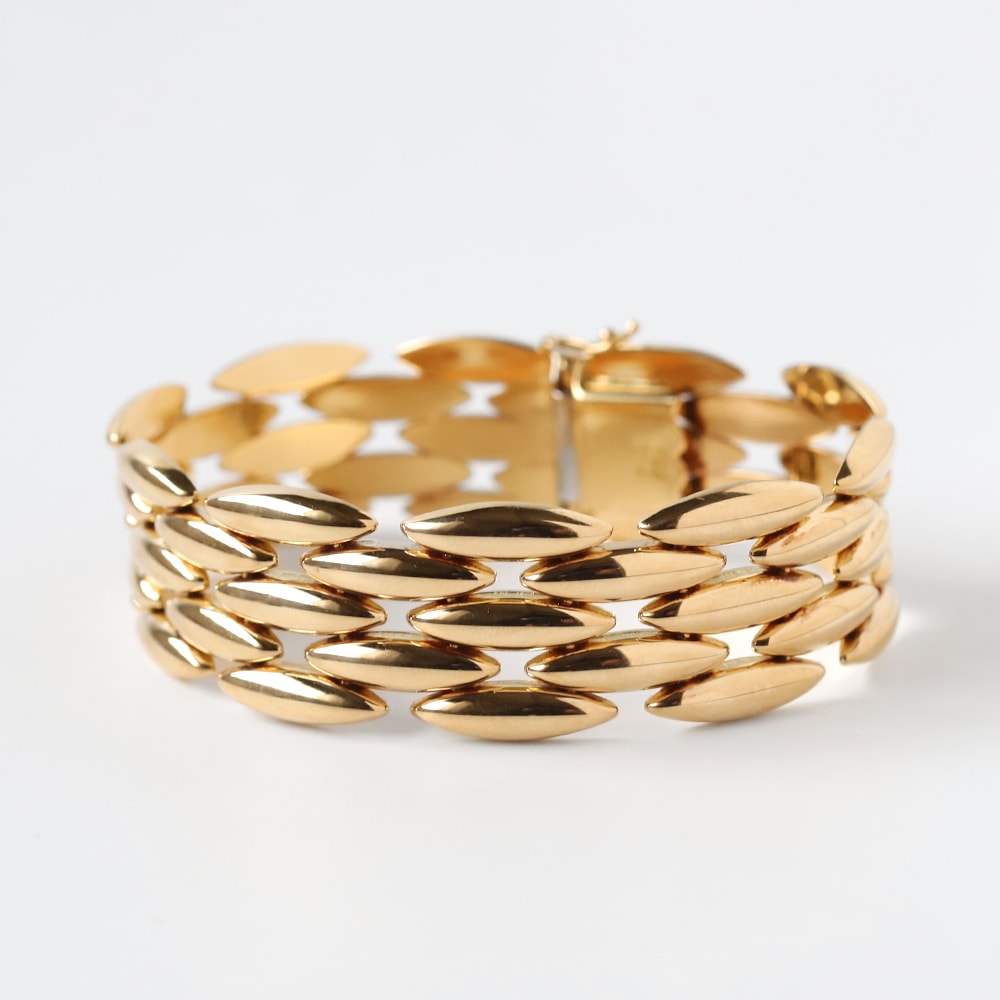 【1990s】Cartier Gentiane Bracelet 18k YG