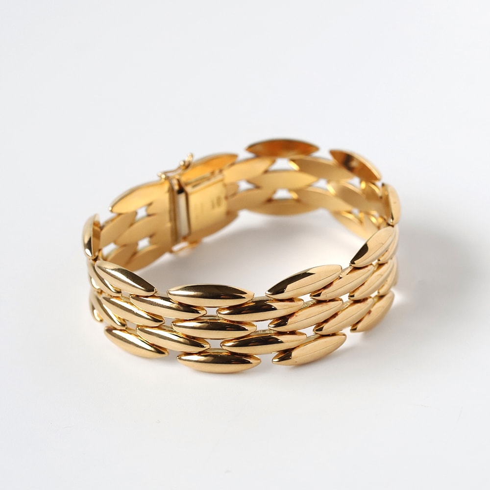 【1990s】Cartier Gentiane Bracelet 18k YG