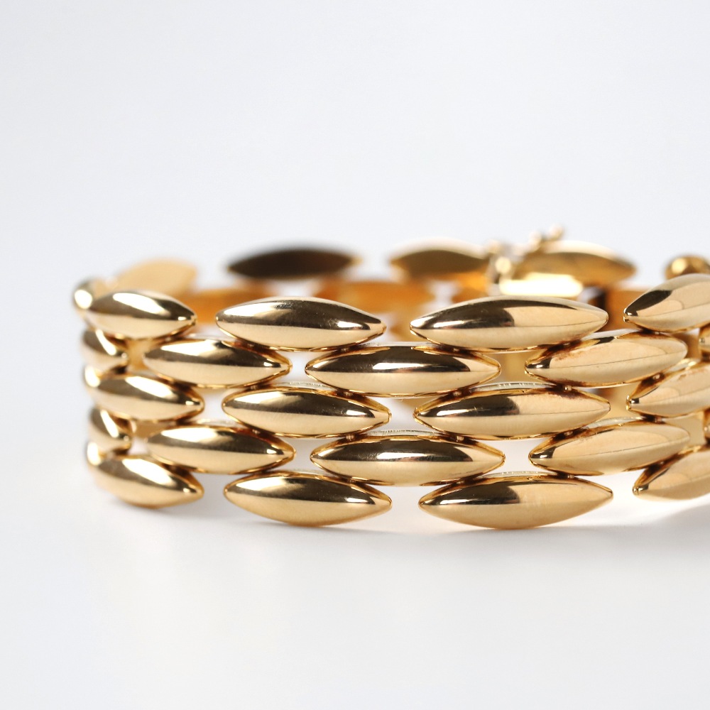 【1990s】Cartier Gentiane Bracelet 18k YG