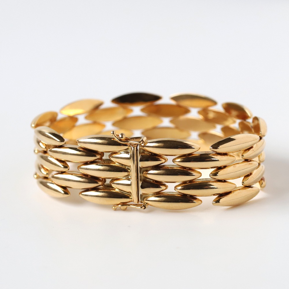 【1990s】Cartier Gentiane Bracelet 18k YG