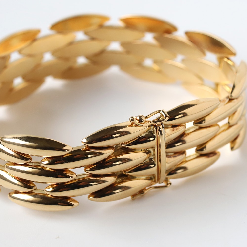 【1990s】Cartier Gentiane Bracelet 18k YG