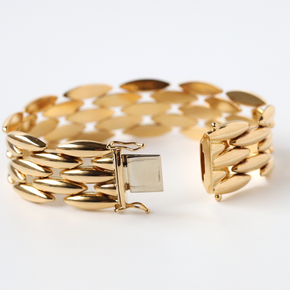【1990s】Cartier Gentiane Bracelet 18k YG