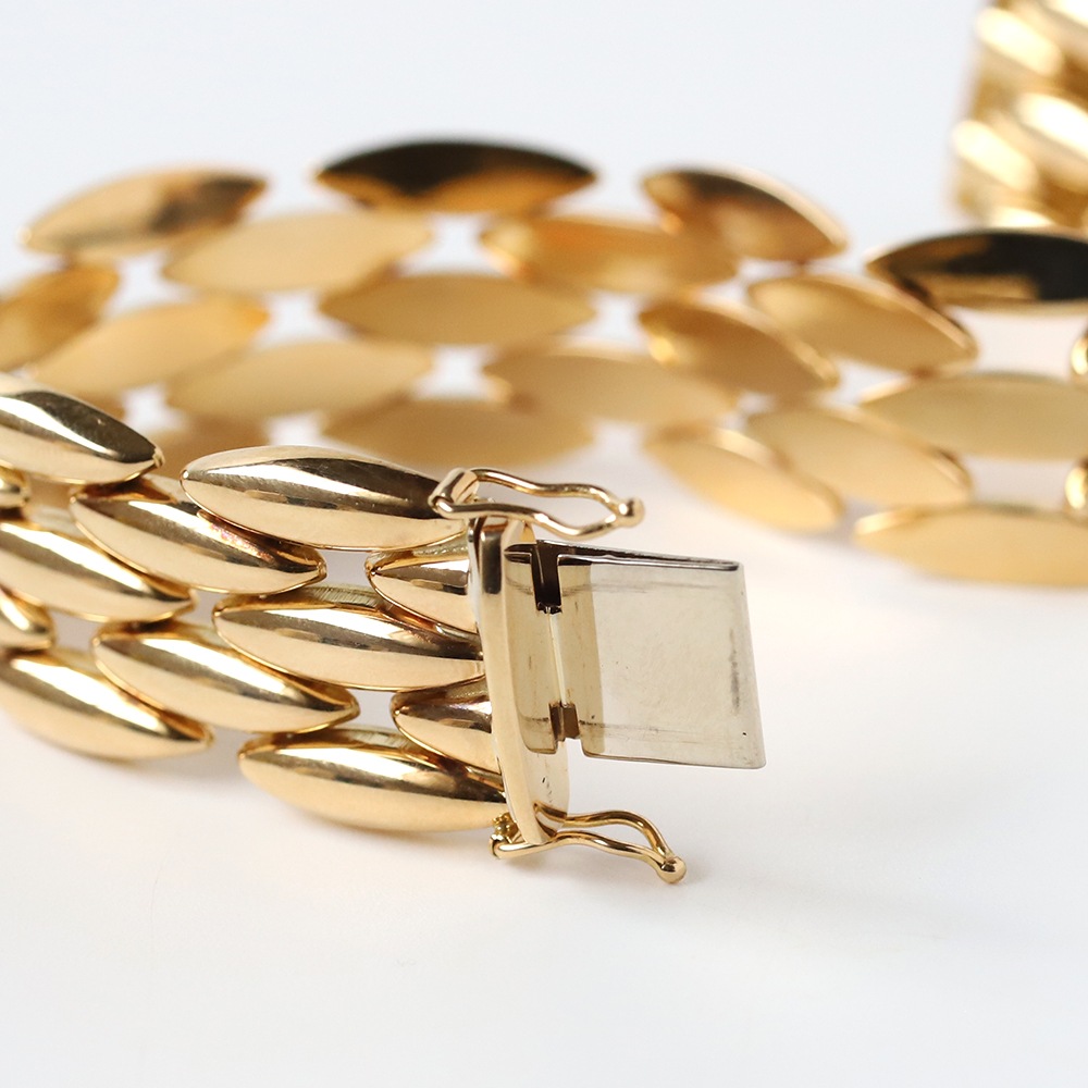 【1990s】Cartier Gentiane Bracelet 18k YG