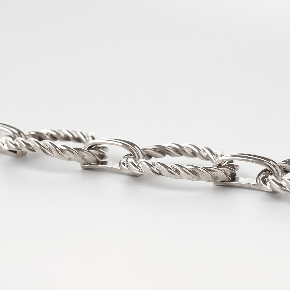 【1980s】TIFFANY&Co. Oval Link Bracelet Made in France