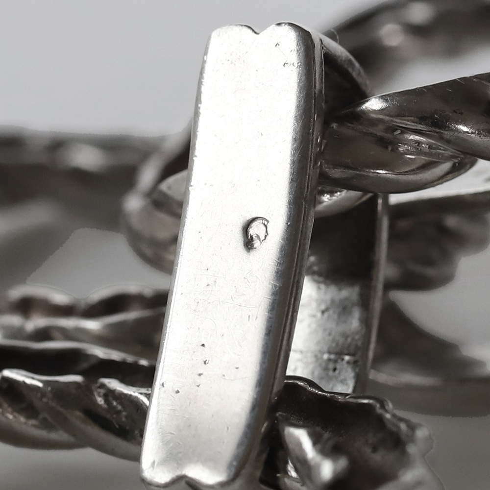【1980s】TIFFANY&Co. Oval Link Bracelet Made in France