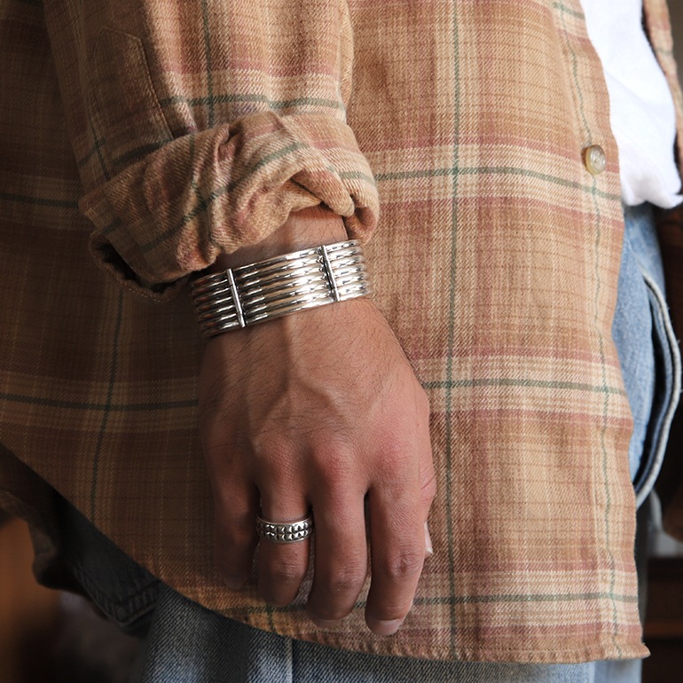 【VINTAGE】TIFFANY&Co. Mexico Wide Bracelet