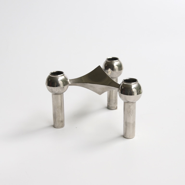 【1960s】BMF Nagel Candleholder Set