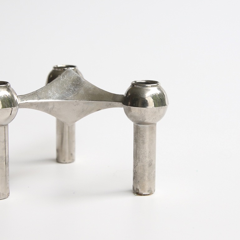 【1960s】BMF Nagel Candleholder Set