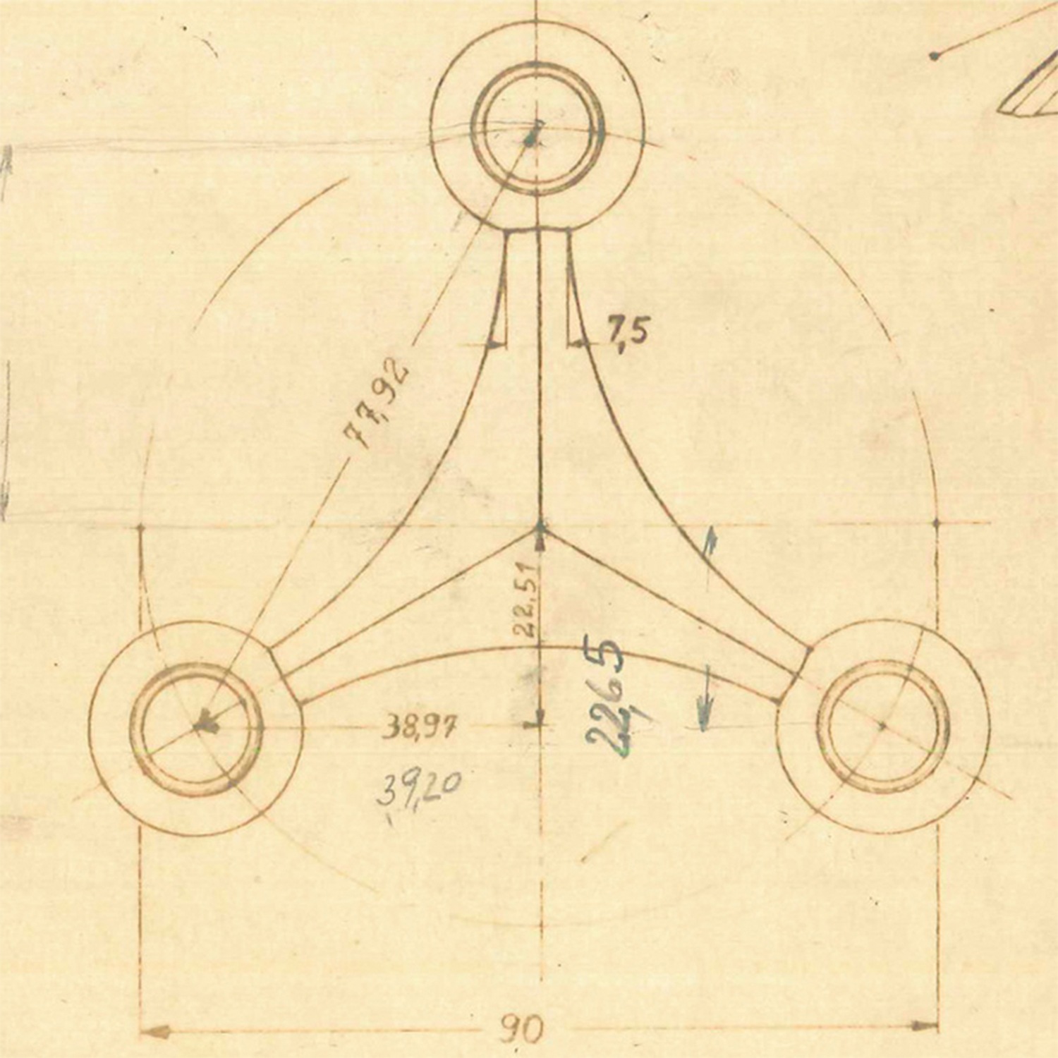 【1960s】BMF Nagel Candleholder Set