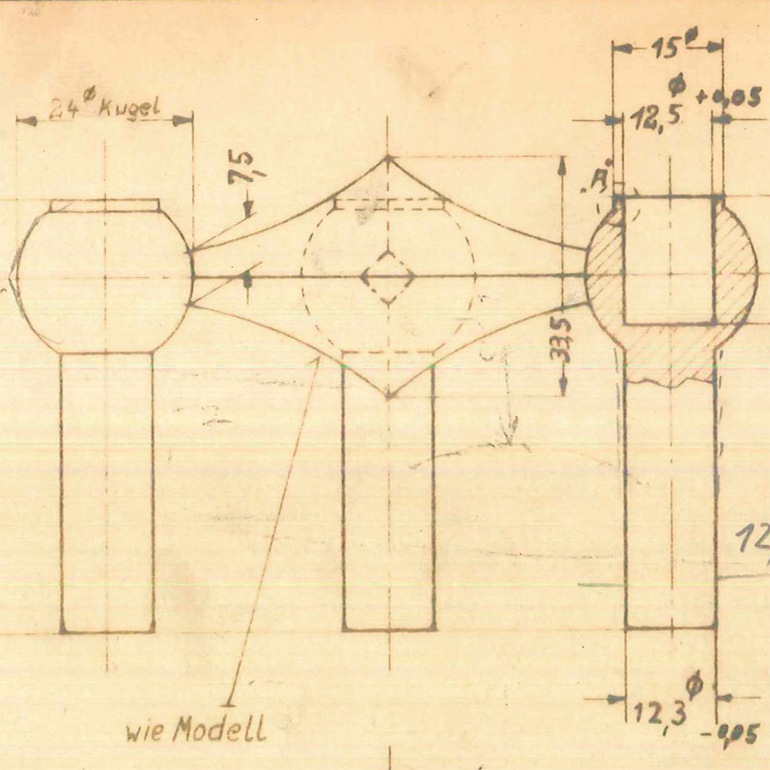 【1960s】BMF Nagel Candleholder Set