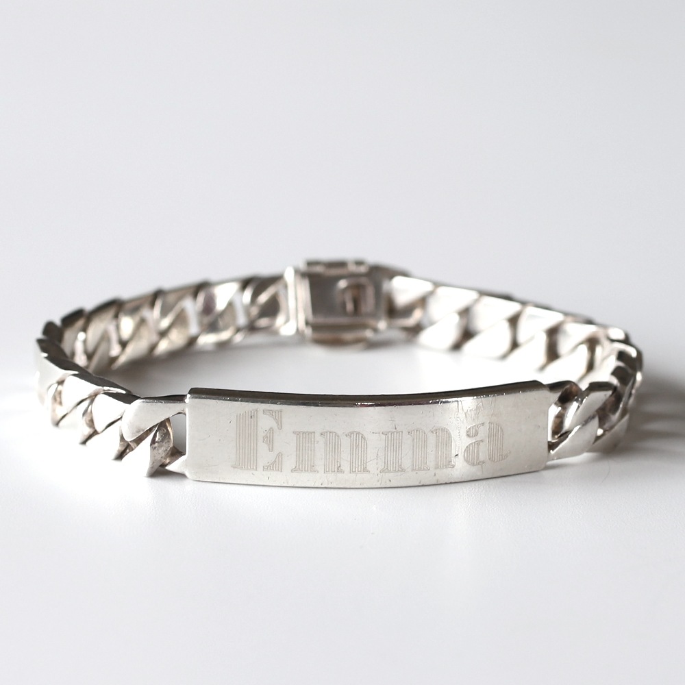 【2017】TIFFANY&Co. ID Bracelet Uk Model