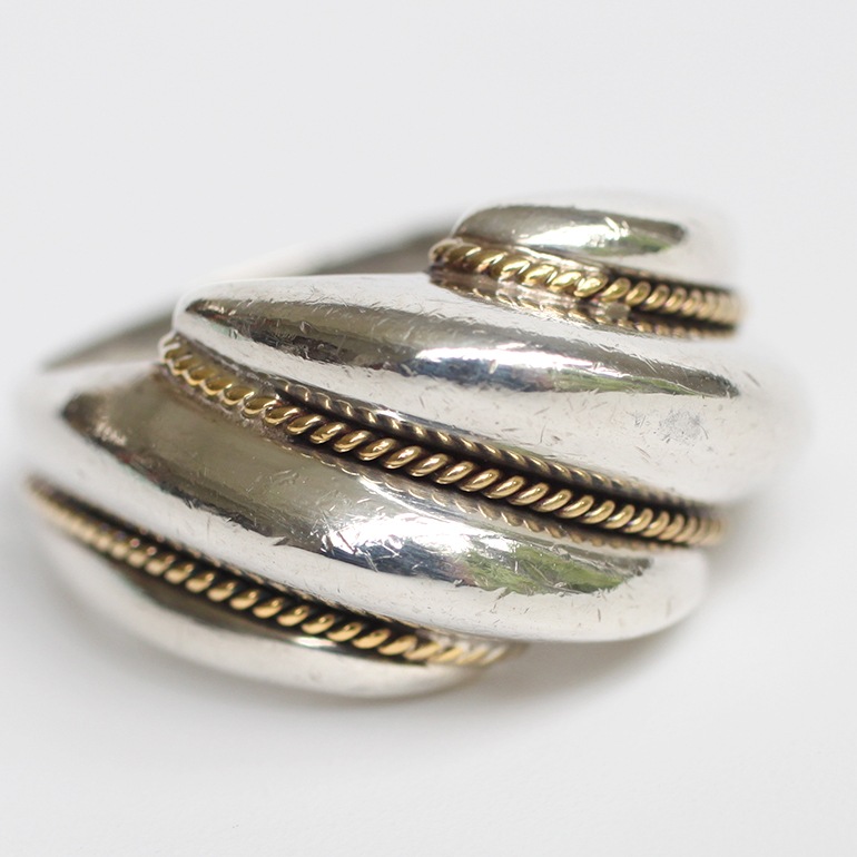 【1990s】TIFFANY&Co. Twist Rope Ring