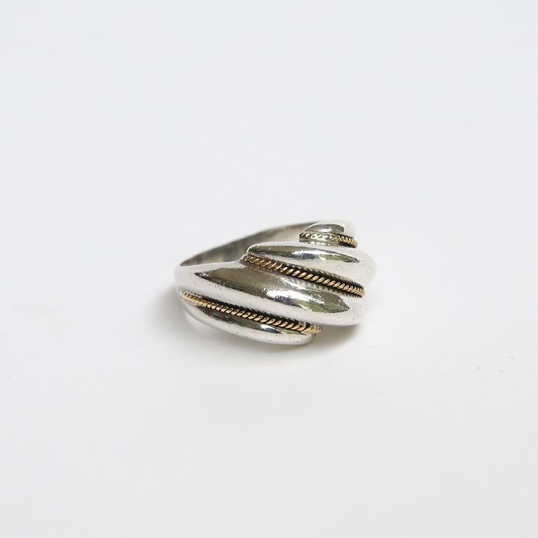 【1990s】TIFFANY&Co. Twist Rope Ring