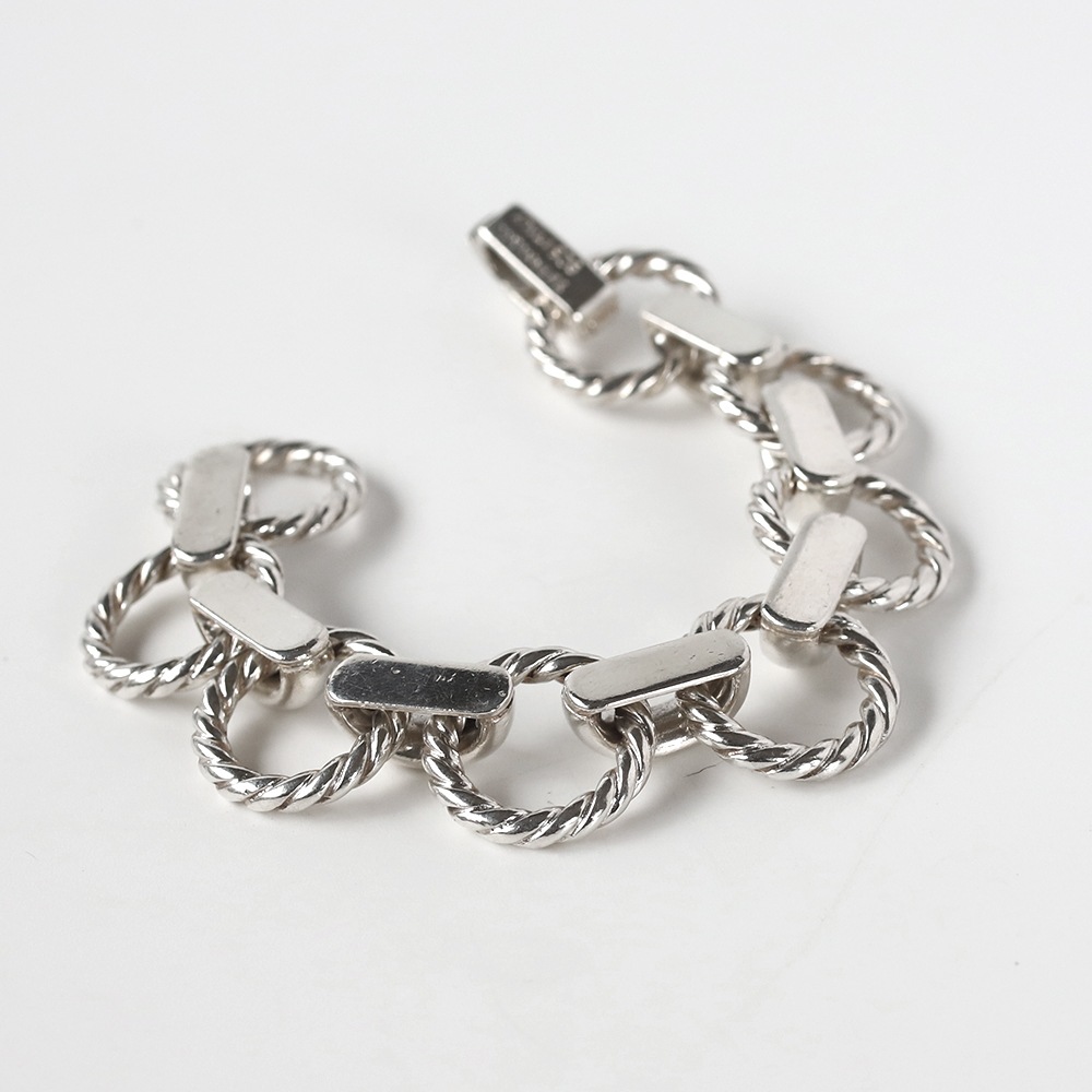 【1990s】TIFFANY&Co. Twist Round Link Bracelet
