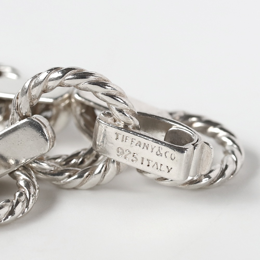 【1990s】TIFFANY&Co. Twist Round Link Bracelet