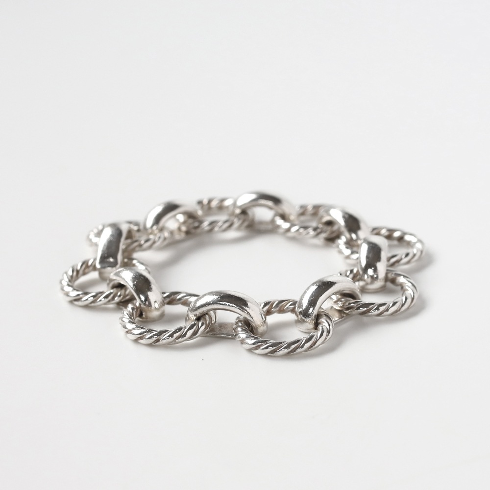 【1990s】TIFFANY&Co. Twist Round Link Bracelet