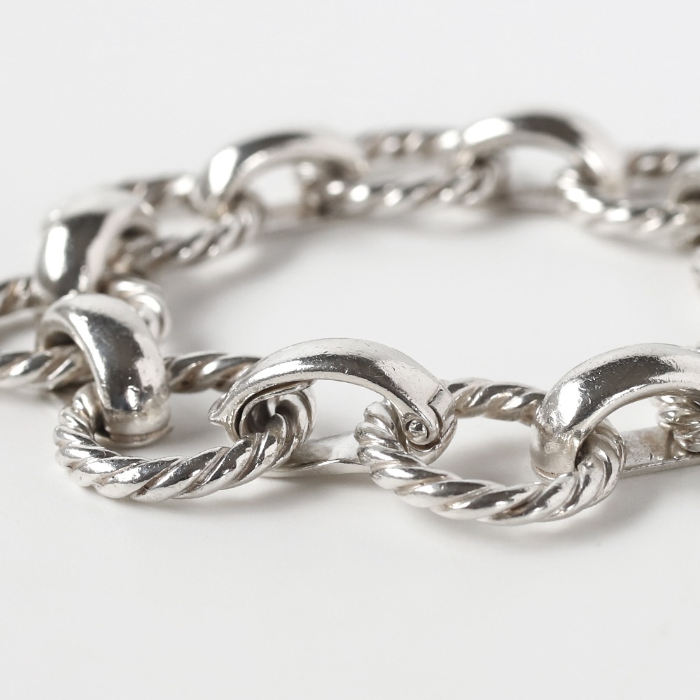 【1990s】TIFFANY&Co. Twist Round Link Bracelet