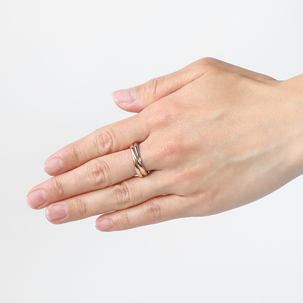 【VINTAGE】Cartier Trinity Ring 