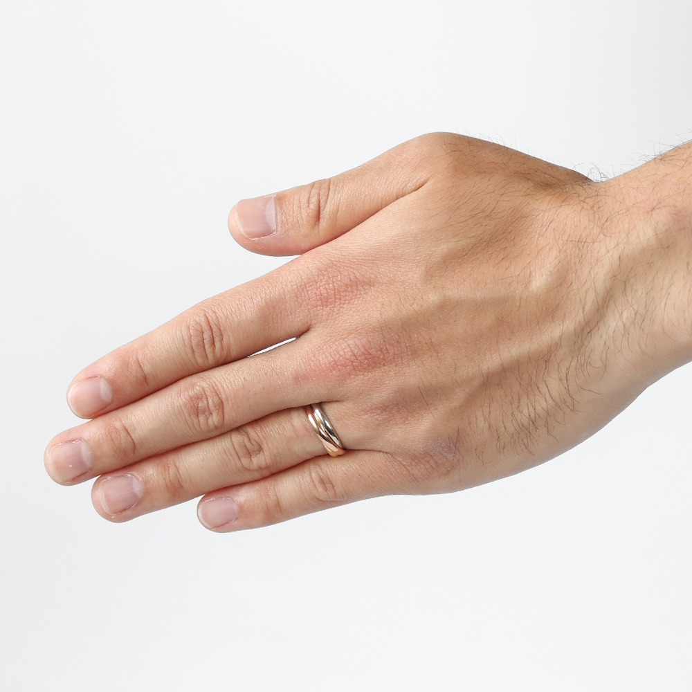 【VINTAGE】Cartier Trinity Ring 