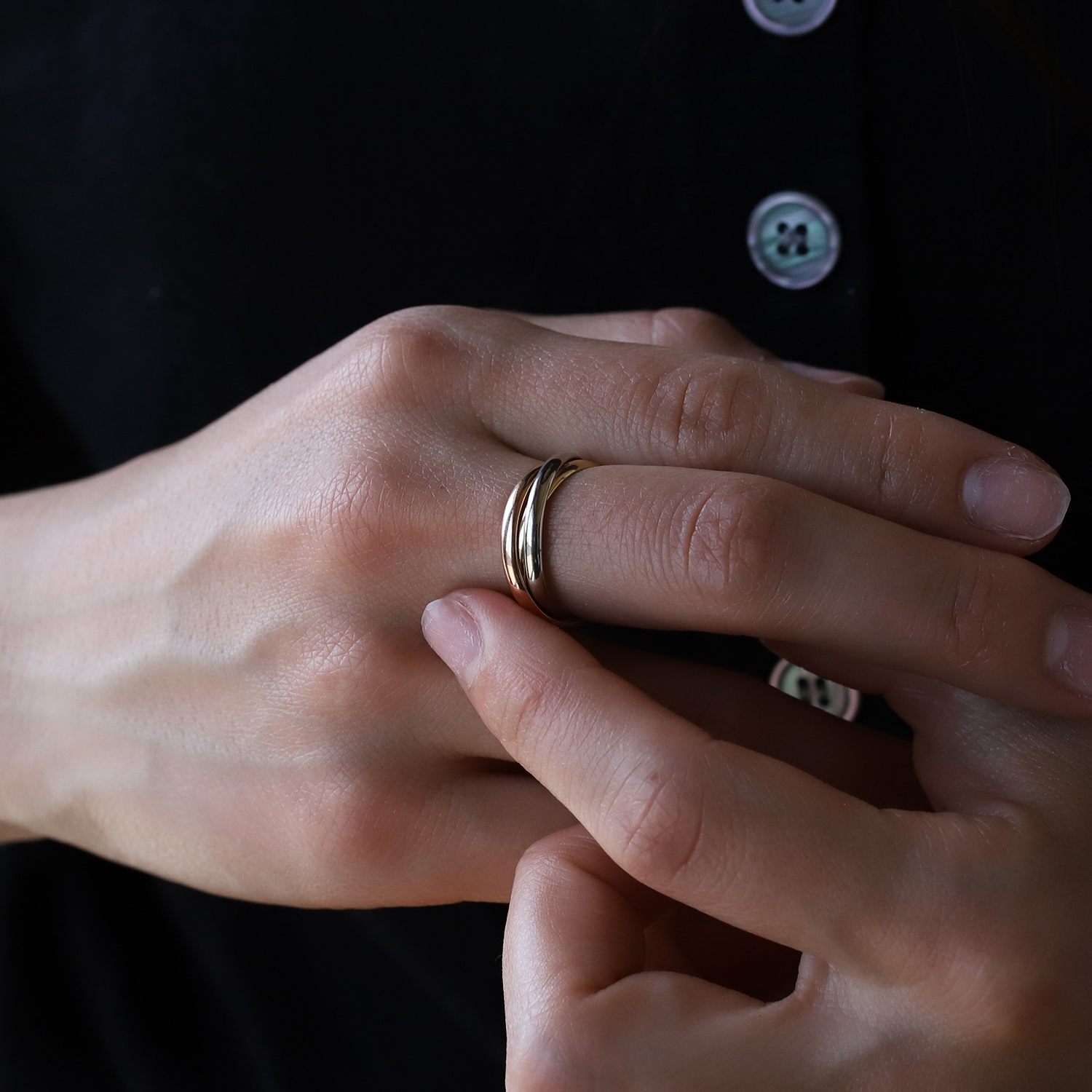 【VINTAGE】Cartier Trinity Ring 