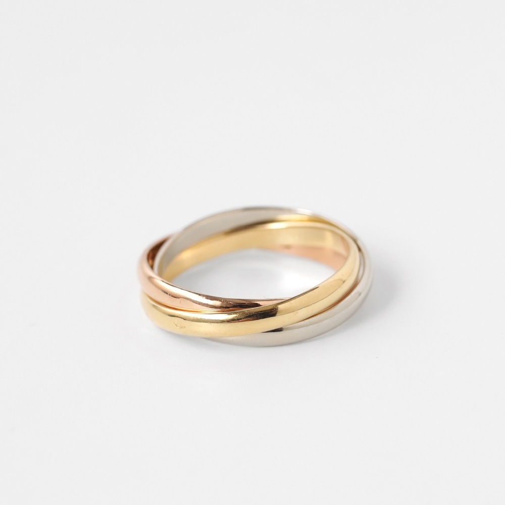 【VINTAGE】Cartier Trinity Ring 