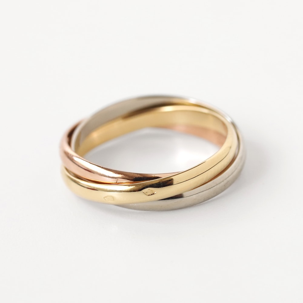 【VINTAGE】Cartier Trinity Ring 