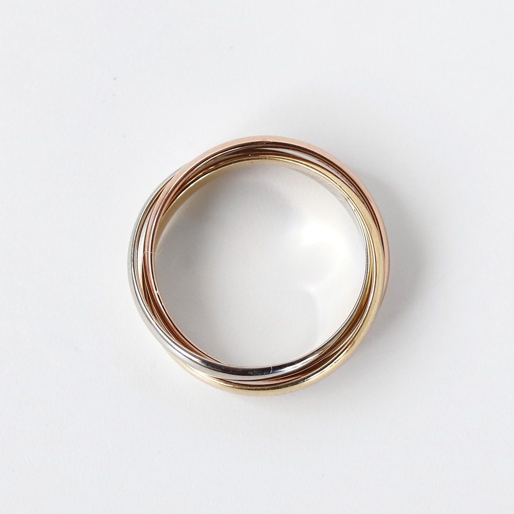 【VINTAGE】Cartier Trinity Ring 