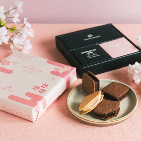 ショーコラ さくらブルームセット 4個入 VANILLABEANS バニラビーンズ 横浜 チョコレート