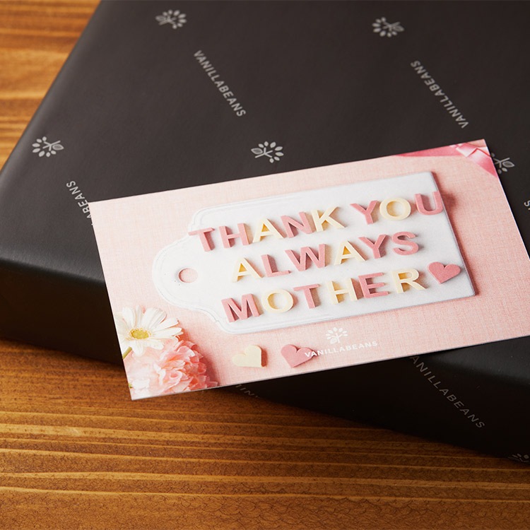 母の日限定カード VANILLABEANS公式オンラインショップ