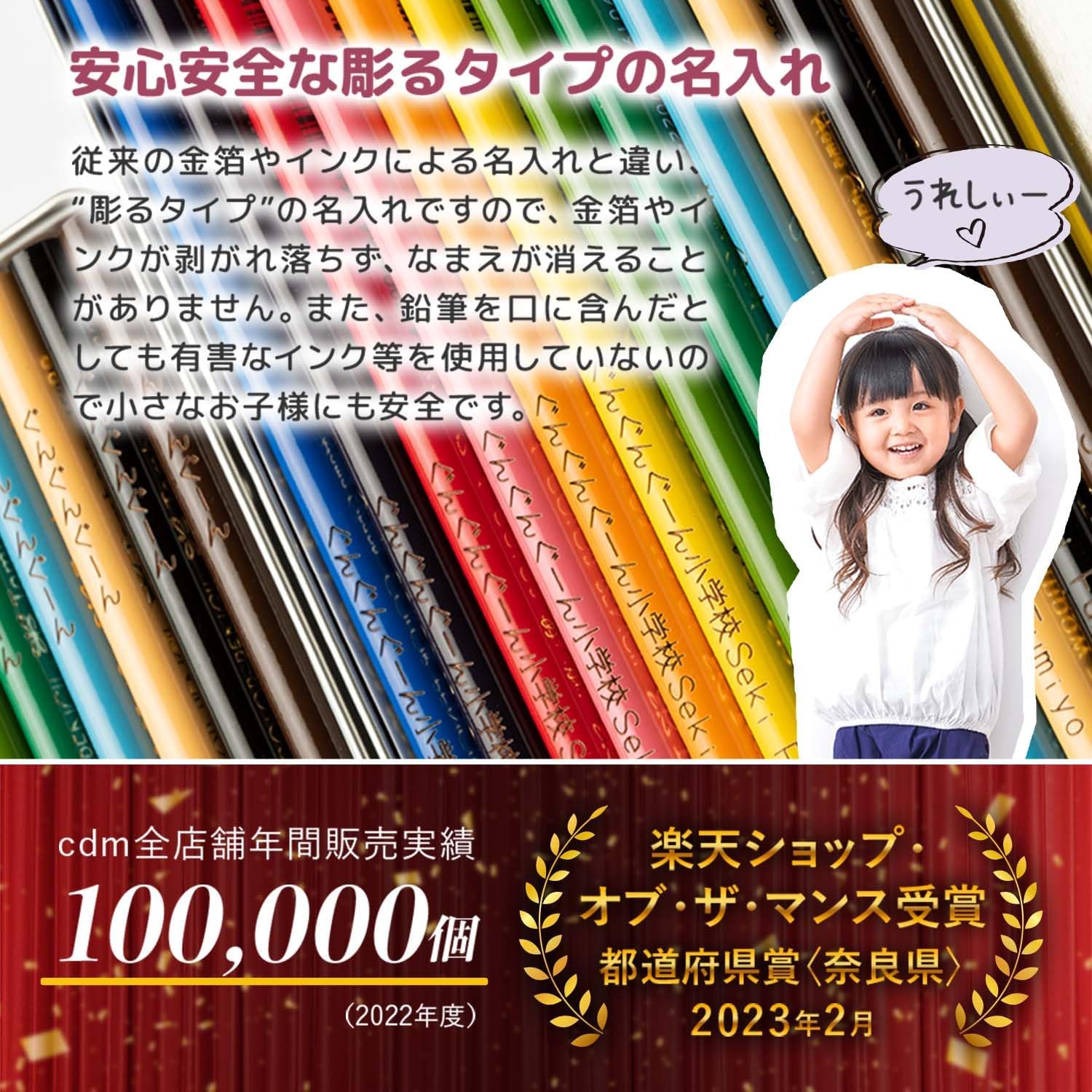 名入れ 色鉛筆 ぐんぐんぐーん トンボ鉛筆 色鉛筆 NA 12色 紙箱