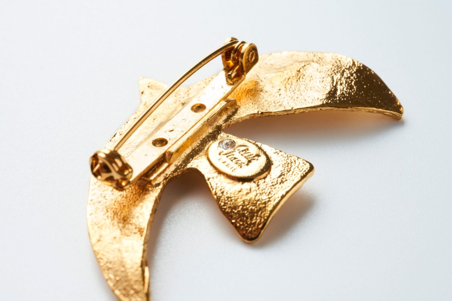 ラ・コロンブ(鳩) ブローチ ゴールド S