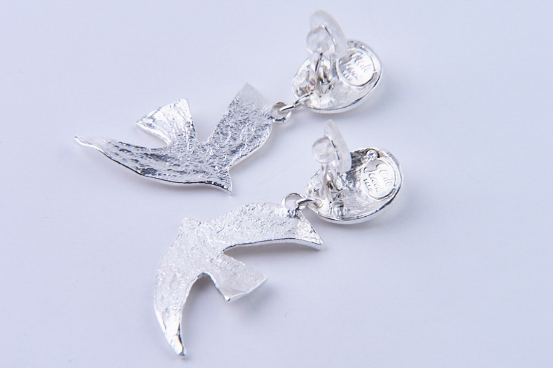 【セシル・エ・ジャンヌ】ラコロンブ(鳩) ロングピアス CECILE ET JEANNE(セシル・エ・ジャンヌ)｜ラ・コロンブ（鳩）ロング