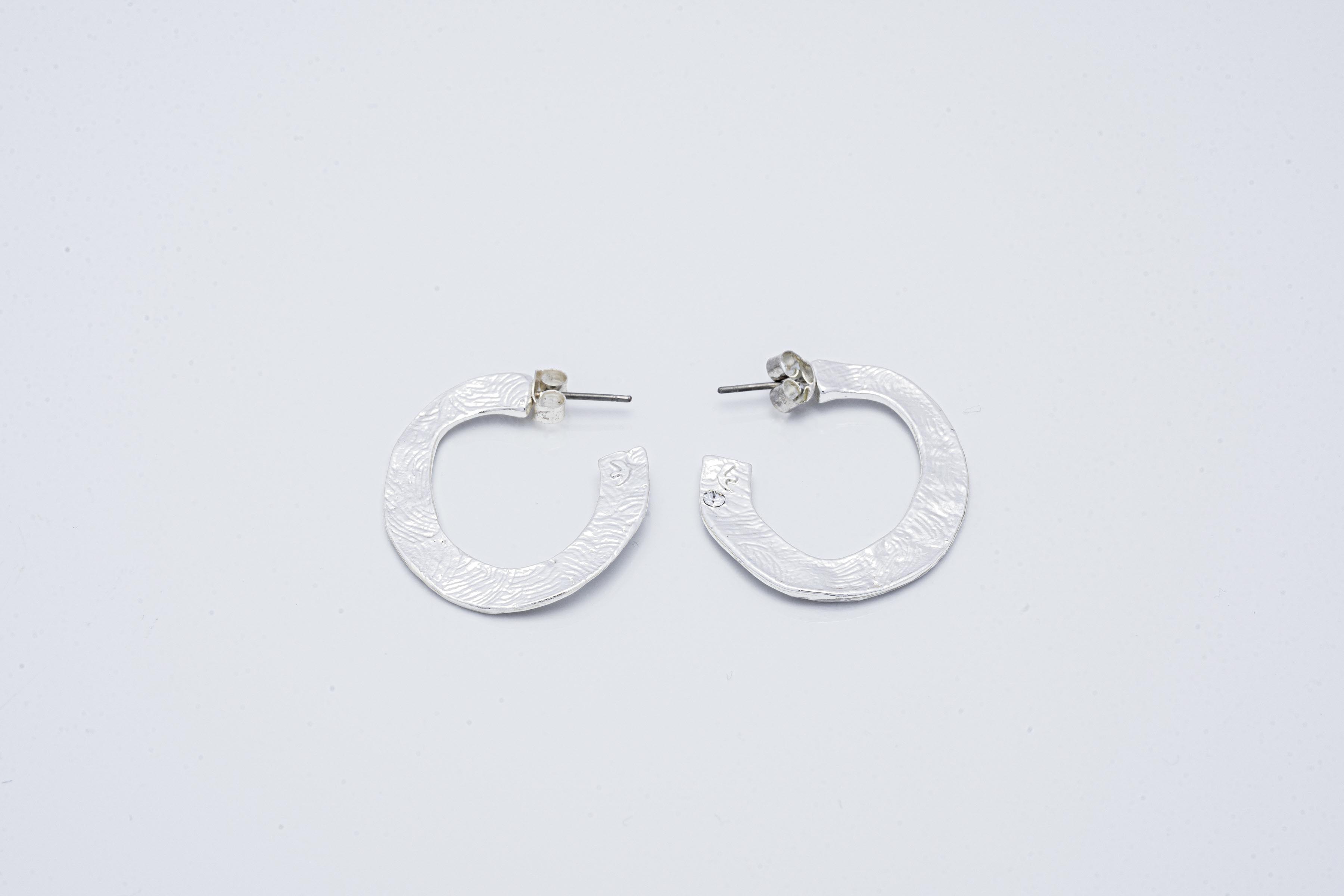 フープピアス シルバー S