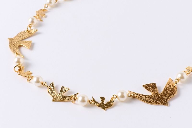 ヴォヤージュネックレス パール S